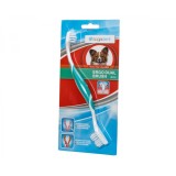 BOGAR Bogadent® Ergo dual brush Mini - spazzolino da denti bifacciale per cani