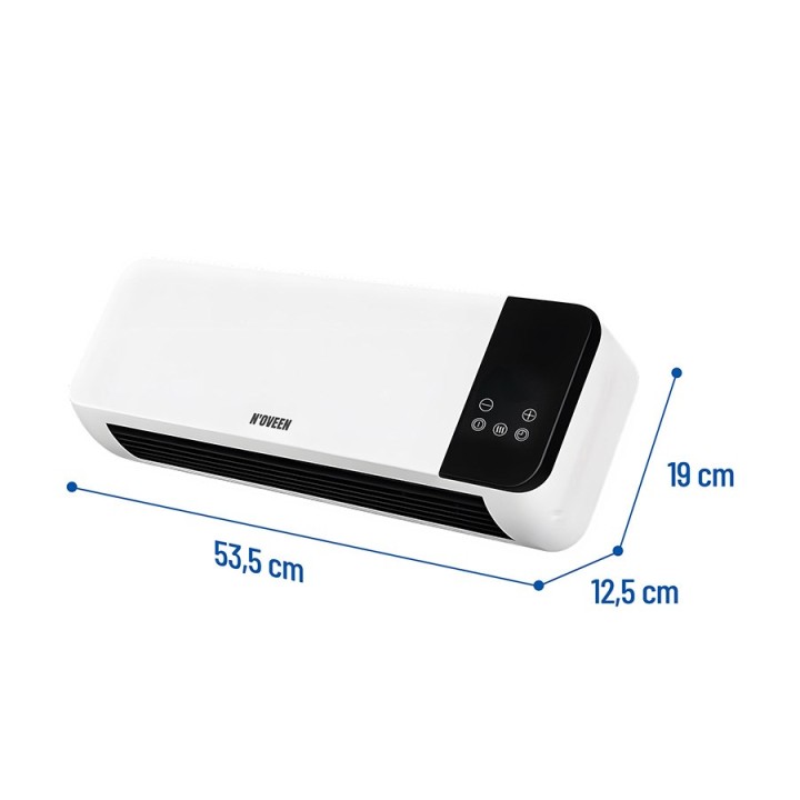 NOVEEN HC1200 LED Barriera d'aria + Telecomando