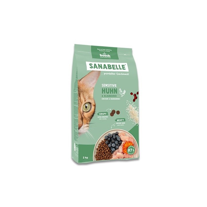 BOSCH Sanabelle Sensitive con pollo - cibo secco per gatti - 2kg