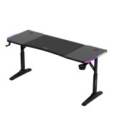 Huzaro Hero 4.6 RGB scrivania gaming nera