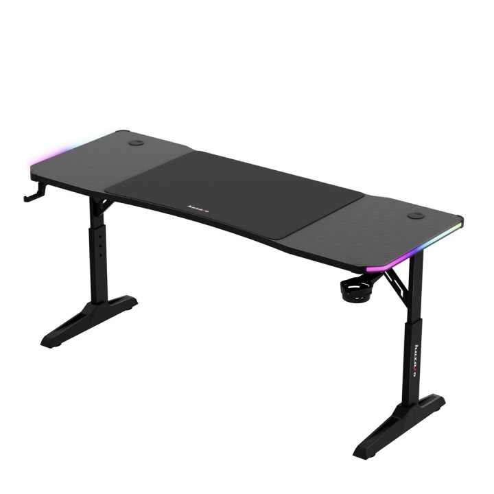 Huzaro Hero 4.6 RGB scrivania gaming nera