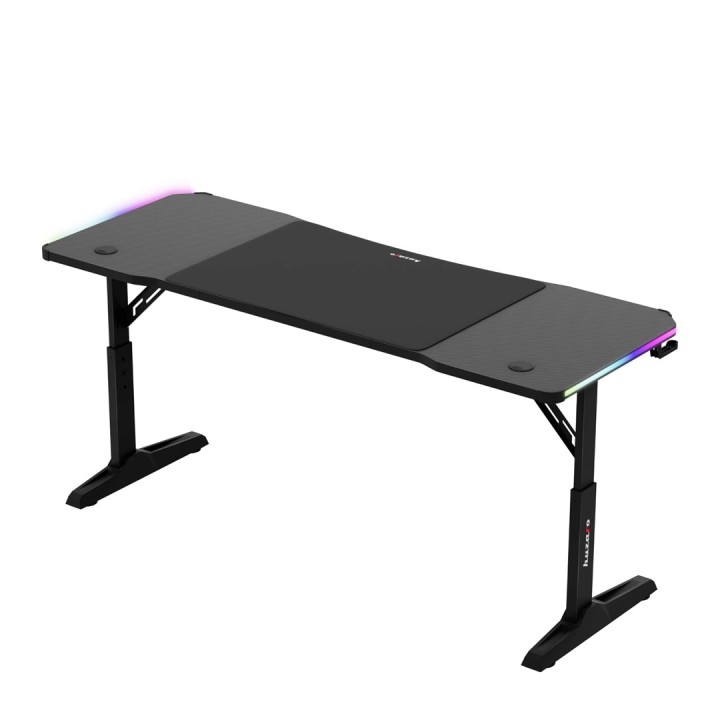 Huzaro Hero 4.6 RGB scrivania gaming nera