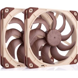 Noctua 140mm NF-A14x25 G2 PWM Sx2 PP - set doppia ventola