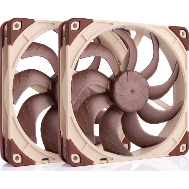 Noctua 140mm NF-A14x25 G2 PWM Sx2 PP - set doppia ventola