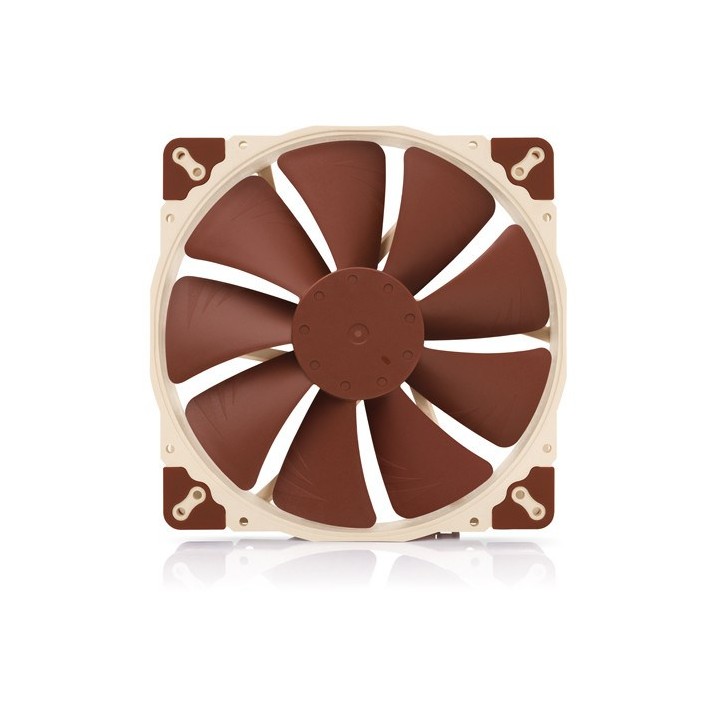 Noctua NF A20 5V PWM Ventola case per PC 20 cm beige rosso