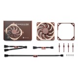 Noctua NF-A12X25 G2 LS-PWM Sistema di raffreddamento case per PC Ventola case per PC 12 cm beige 1 pc(s)