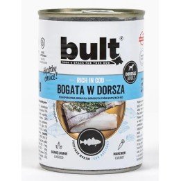 BULT Ricco di merluzzo - Cibo umido per cani - 800 g