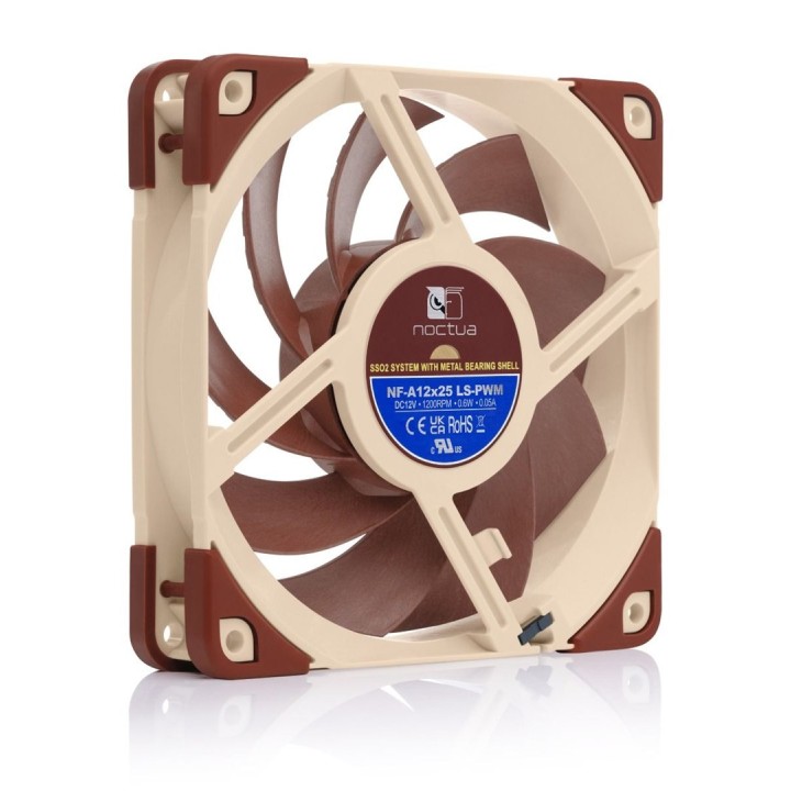 Noctua NF-A12x25 Ventola case per PC 12 cm beige marrone