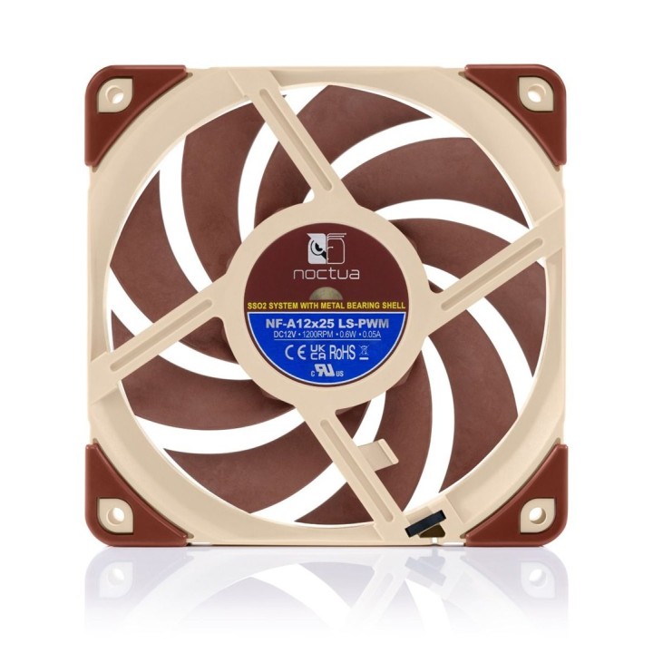 Noctua NF-A12x25 Ventola case per PC 12 cm beige marrone