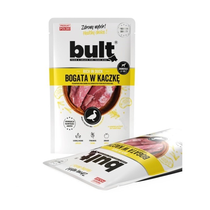BULT Ricco di anatra - cibo umido per cani - 100g