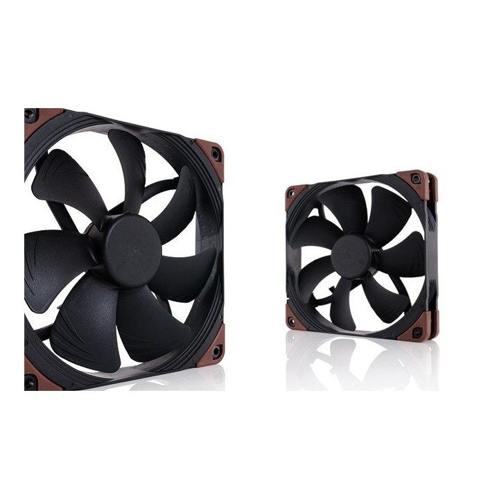 Noctua NF-A14 industrialPPC-2000 Ventola case per PC 14 cm Nero Brown