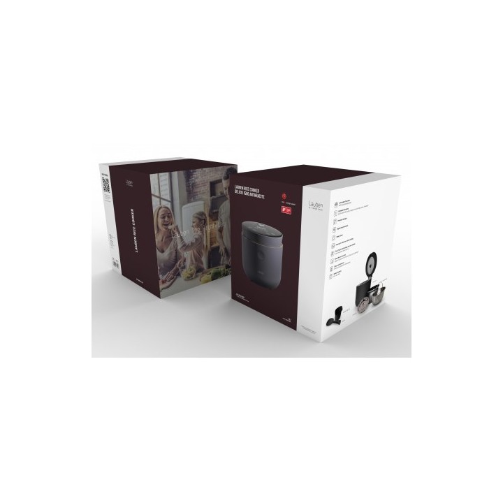 Lauben LBNRCD1500AT cuociriso 1.5 L 500 W nero
