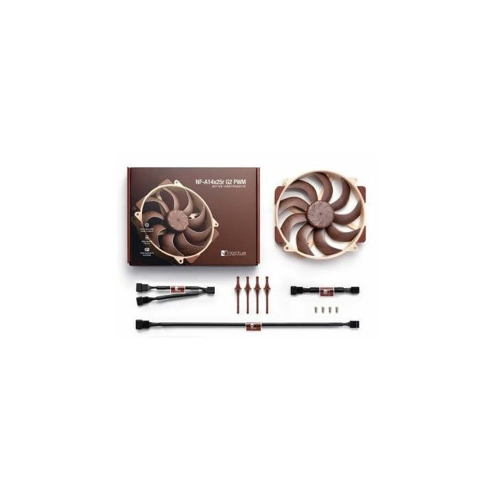 Noctua NF-A14X25R G2 PWM Sistema di raffreddamento case per PC Ventola case per PC 14 cm