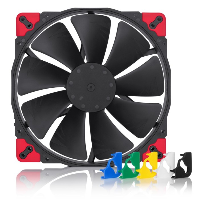 Noctua NF-A20 PWM CH.BK.S Sistema di raffreddamento case per PC Ventola case per PC 20 cm nero
