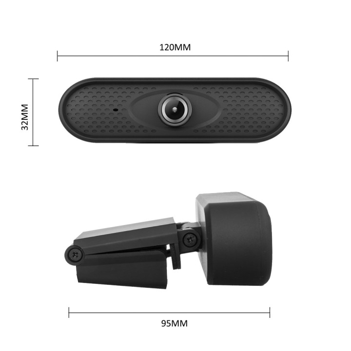USB Nano RS RS680 HD 1080P (1920x1080) webcam con microfono integrato