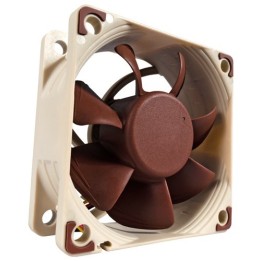 Noctua NF-A6X25 FLX Sistema di raffreddamento per computer Ventola per case 6 cm marrone