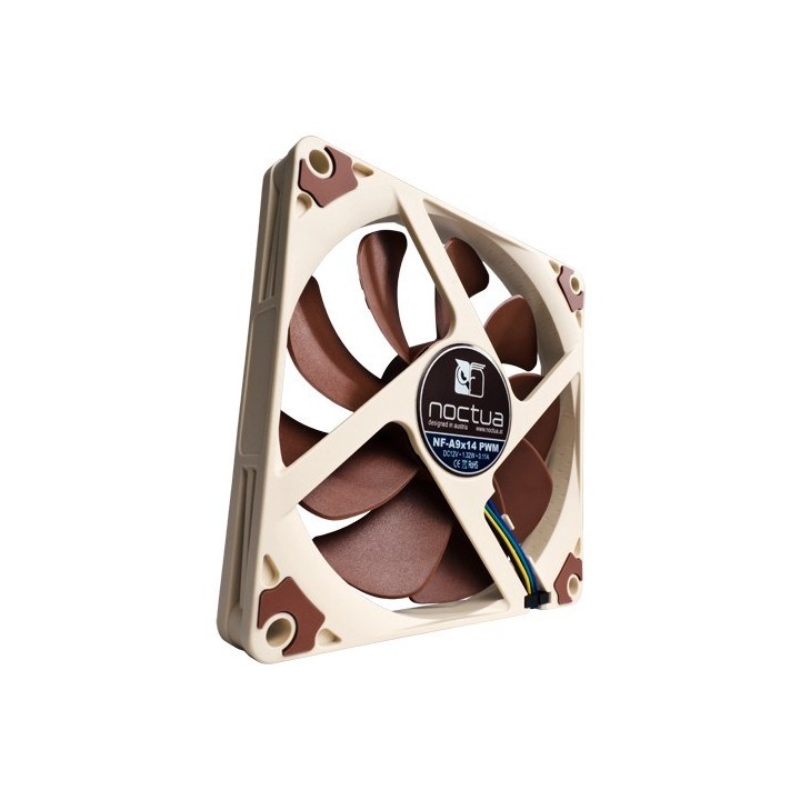 Noctua NF-A9X14 PWM Ventola per case 9.2 cm marrone