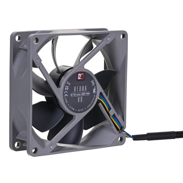 Noctua NF-R8 redux-1800 PWM Ventola case per PC 8 cm Nero Grigio