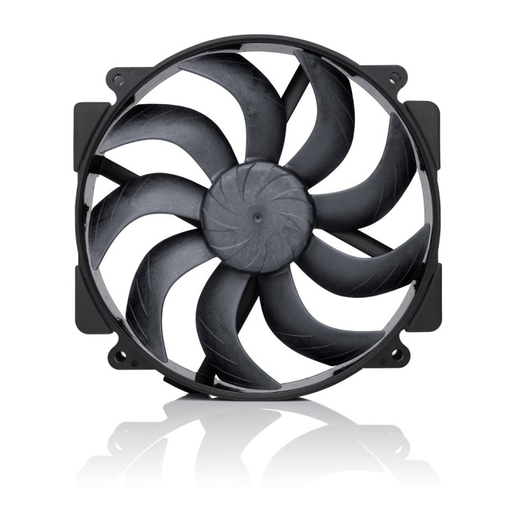 NF-A14x25r G2 PWM chromax.black - Next-gen ventola rotonda 140mm (nera)