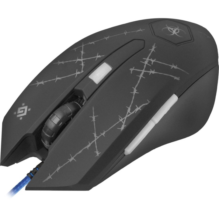 Defender Forced GM-020L mouse gaming ambidestro USB Type-A ottico 3200 DPI