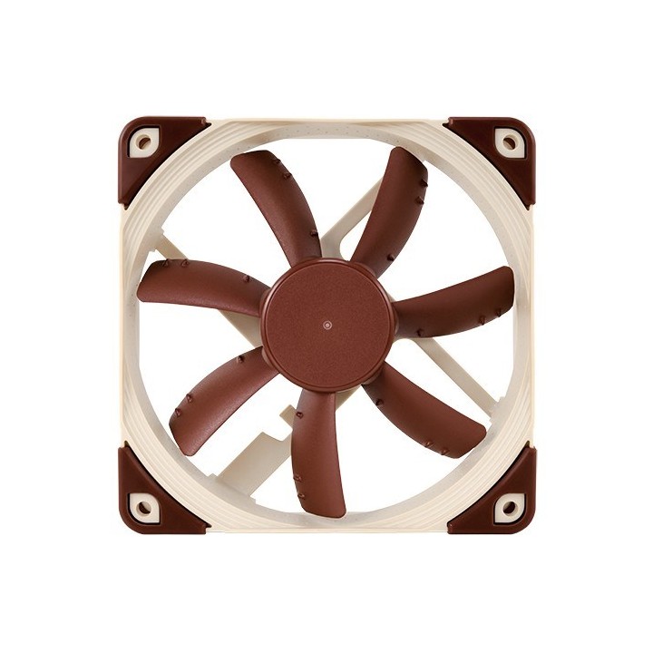 Noctua NF-S12A FLX Ventola per case 12 cm beige marrone