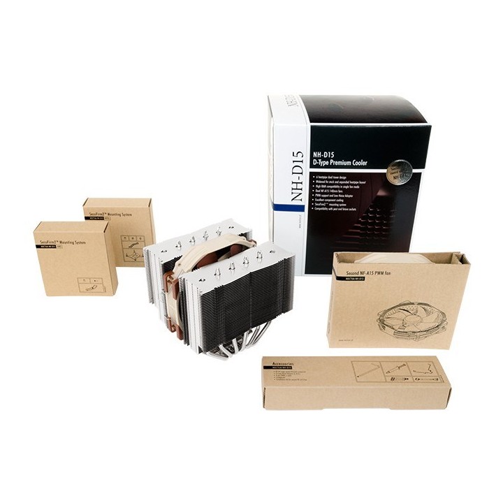 Noctua NH-D15 Componente raffreddamento computer Dissipatore processore 14 cm
