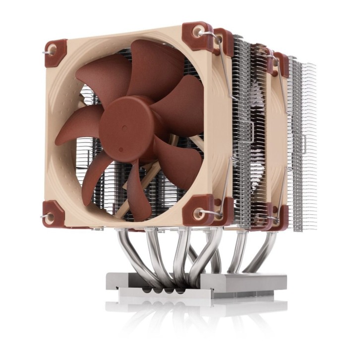 Noctua NH-D9 TR5-SP6 4U Sistema di raffreddamento per PC Dissipatore ad aria per processore 9.2 cm Marrone chiaro