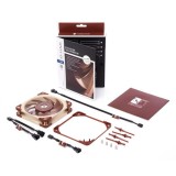 Noctua NF A12x25 5V PWM Ventola case per PC 12 cm beige rosso