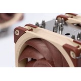 Noctua NH-U12A Componente di raffreddamento per computer Dissipatore per processore 12 cm beige marrone argento 1 pezzo