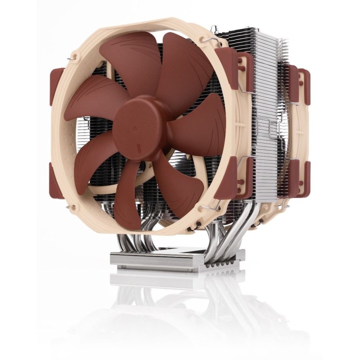 Noctua NH-U14S TR5-SP6 Sistema di raffreddamento per PC Dissipatore ad aria per processore 14 cm Marrone chiaro 1 pezzo