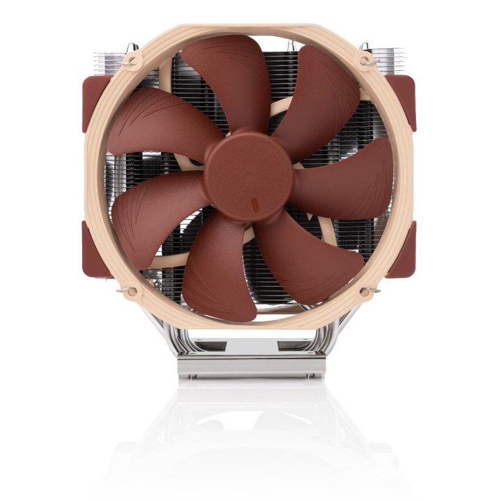 Noctua NH-U14S TR5-SP6 Sistema di raffreddamento per PC Dissipatore ad aria per processore 14 cm Marrone chiaro 1 pezzo