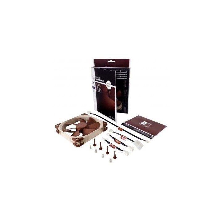 Noctua NOC-NF-A14-FLX Componente di raffreddamento per computer Ventola per case 14 cm beige marrone