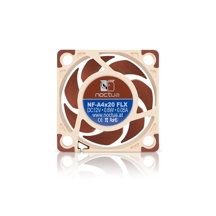 Noctua NF-A4x20 FLX Ventola case per PC 4 cm Beige marrone