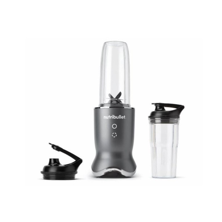 NutriBullet NB1206DGCC 0.9 L Frullatore da tavolo 1200 W nero trasparente