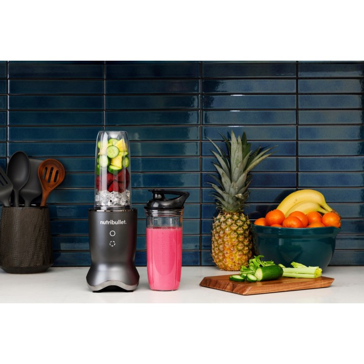 NutriBullet NB1206DGCC 0.9 L Frullatore da tavolo 1200 W nero trasparente