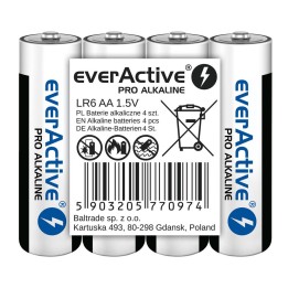 Batterie alcaline everActive Pro Alkaline LR6 AA - 4 pezzi