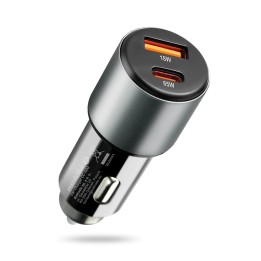Caricabatterie auto everActive CC-60Q USB QC3.0 + USB-C PD 83W