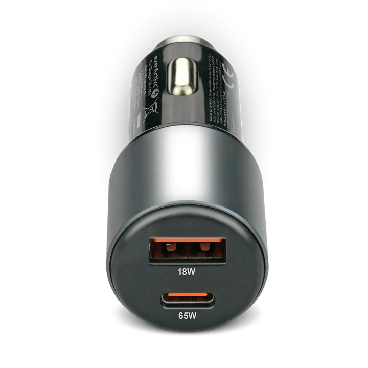 Caricabatterie auto everActive CC-60Q USB QC3.0 + USB-C PD 83W