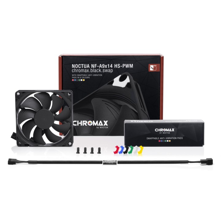 Noctua NF-A9X14 HS-PWM CH.BK.S Componente di raffreddamento case per PC Ventola case per PC 9.2 cm nero