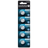 Batteria al litio mini everActive CR1632 5 pz.