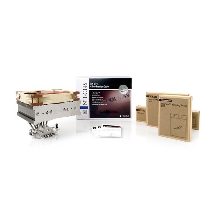 Noctua NH-C14S sistema di raffreddamento per PC Dissipatore processore 14 cm