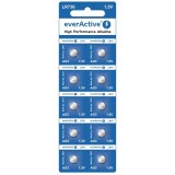 Mini batterie alcaline everActive G3 LR736 LR41 10 pezzi
