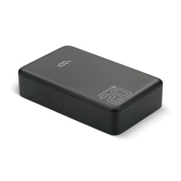 Powerbank 20 000mAh 1x USB 2x USB-C 20W QC4+ LCD screen nero