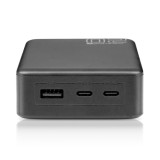 Powerbank 20 000mAh 1x USB 2x USB-C 20W QC4+ LCD screen nero