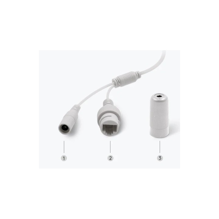 Reolink DUO Telecamera di sicurezza P757 16MP IP doppio obiettivo bianca