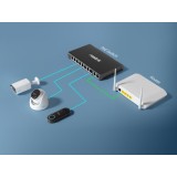 Reolink DUO Telecamera di sicurezza P757 16MP IP doppio obiettivo bianca