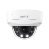 Reolink P437 - 4K Telecamera Esterna IK10 Vandal-Proof PoE 5X Zoom Ottico Visione Notturna a Colori Rilevamento Intelligente