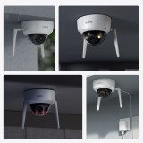 Reolink W437 - 4K Wi-Fi 6 Telecamera di Sicurezza IK10 Vandal-Proof 5X Zoom Ottico 2.4/5 GHz Wi-Fi Visione Notturna a Colori