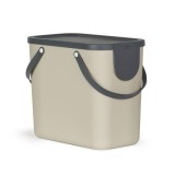 ROTHO Albula Cappuccino - contenitore per la raccolta differenziata - 25l