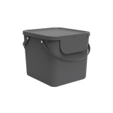 ROTHO Albula Anthracite - contenitore per la raccolta differenziata - 40l